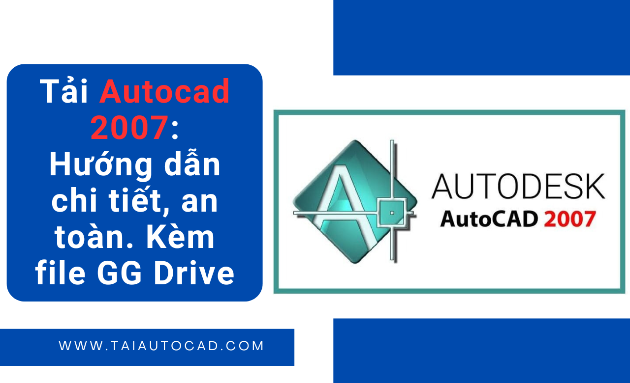 Tải Autocad 2007